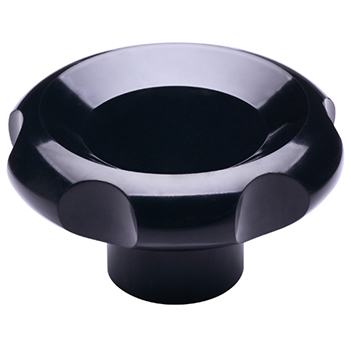 HL.13130 華利機械配件膠木波紋把手